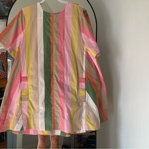 Anthropologie Colorful Striped Mini Dress